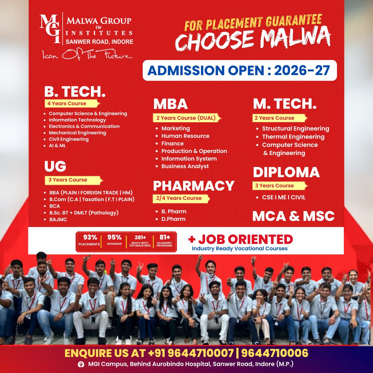 Admissions Open 2026-27